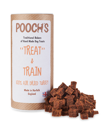 Poochs Train ‘n’ Treat  Turkey “Shake & Watch Them Come”(Gluten/Grain Free)